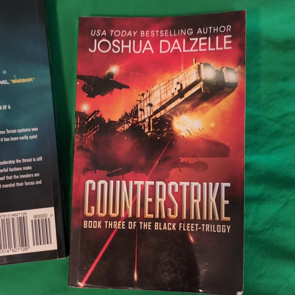 The Black Fleet Trilogy Warship, Call To Arms and Counterstrike Joshua Dalzelle - Picture 6 of 7